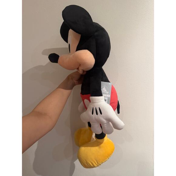 Large 21.25 inch Mickey Mouse Plush NWT jumbo plushy Disney stuffed animal - Picture 7 of 9